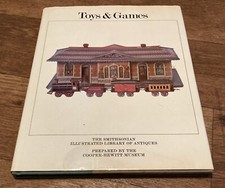 Vintage Book Toys & Games Smithsonian Illustrated Library of Antiques 1981 EXC