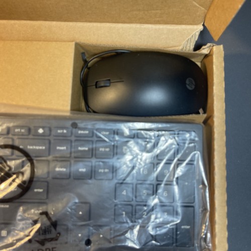 HP Lifestyle TPC-P001K Tastiera USB cablata PC nera con mouse - Foto 3 di 5