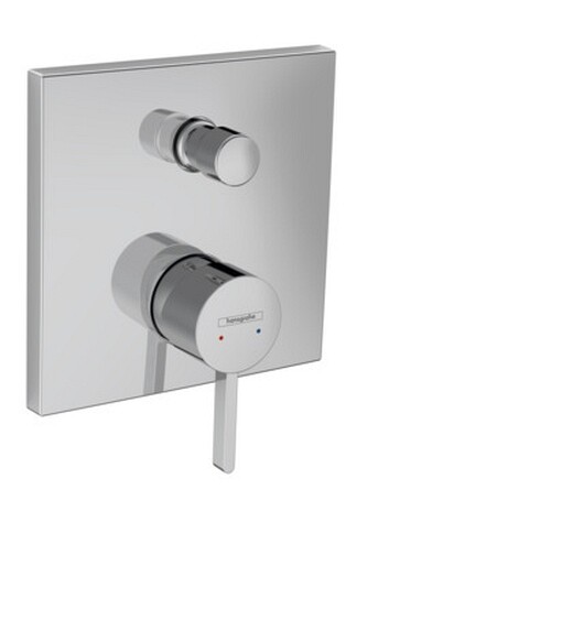 Hansgrohe Finoris Chrom, Einhebel-Wannenmischer Unterputz 76415000-image