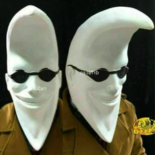 HOT Halloween Moon Man Cosplay Mask Funny Dance Party Spoof Cool Latex Headgear 