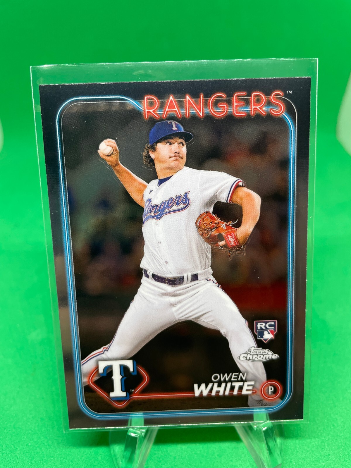 2024 Topps Chrome #211 Owen White RC Texas Rangers