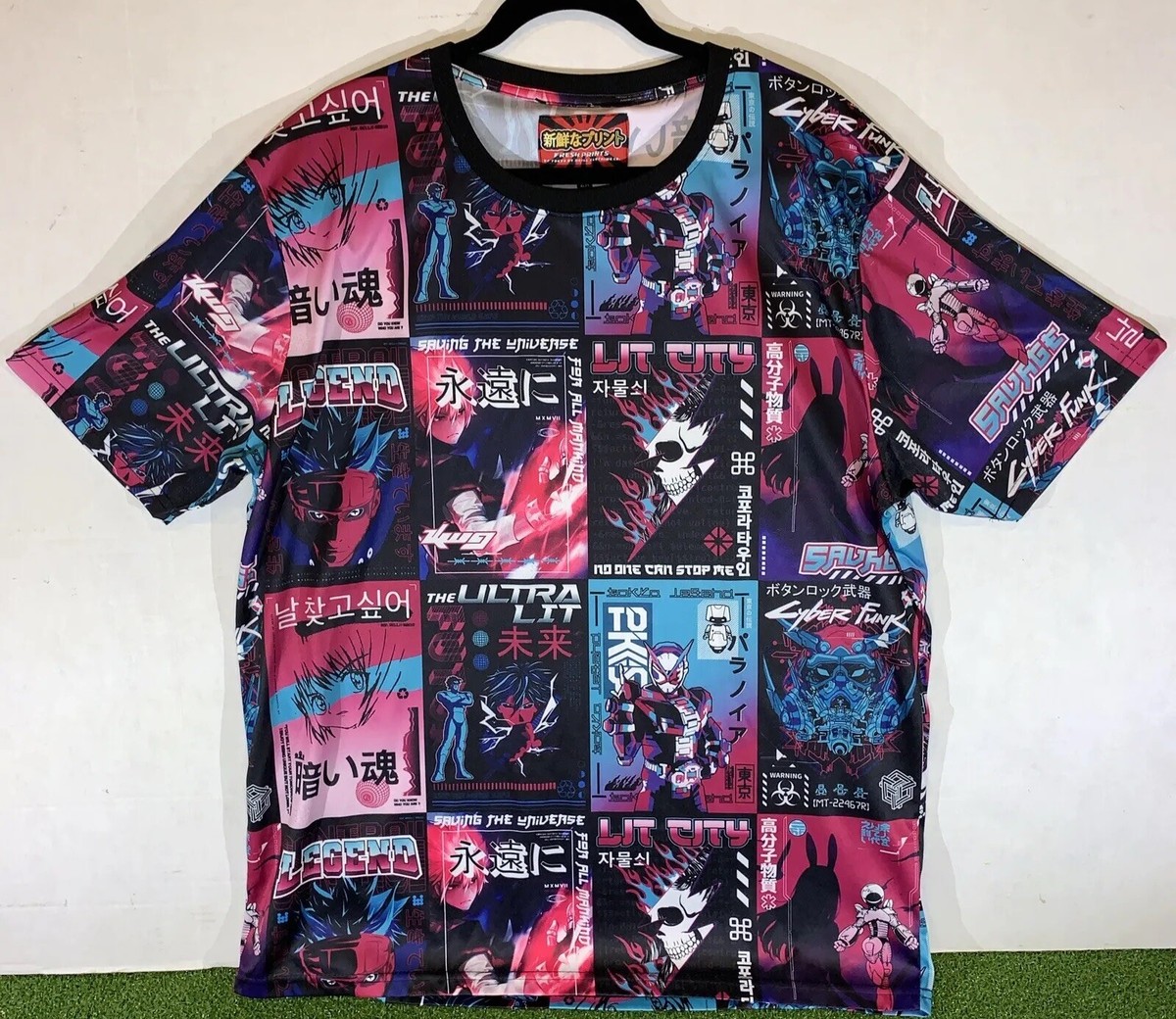 Drill Clothing Co. Fresh Prints Of Tokyo All-Over Print T-Shirt