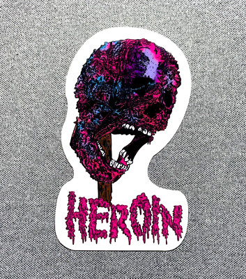 HEROIN Summer '23 #2 Skateboard Sticker 5''