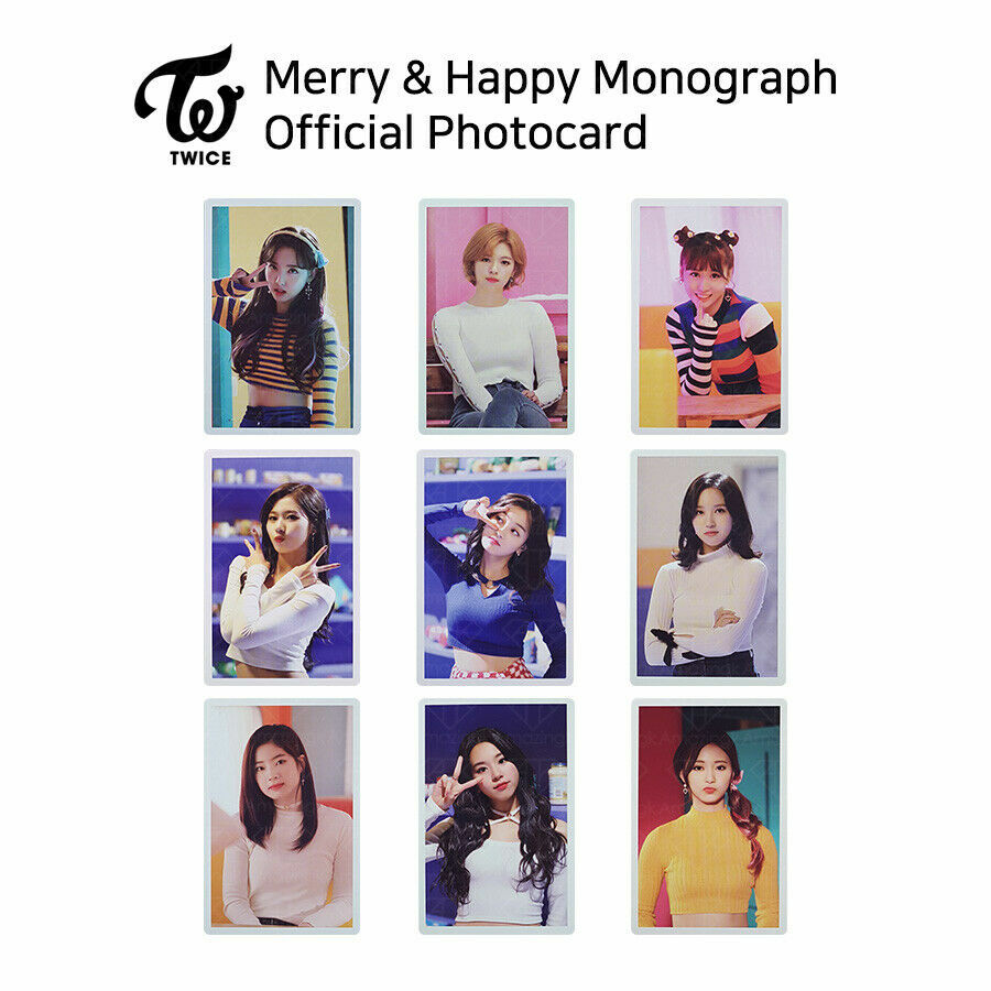 TWICE Merry&Happy MONOGRAPH
