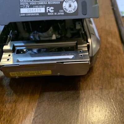 Sony Handycam DCR-HC42 MiniDV Camcorder Camera Made In Japan Carl