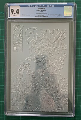 Spawn 5 embossed CGC 9.4 Variant Infinity 1997