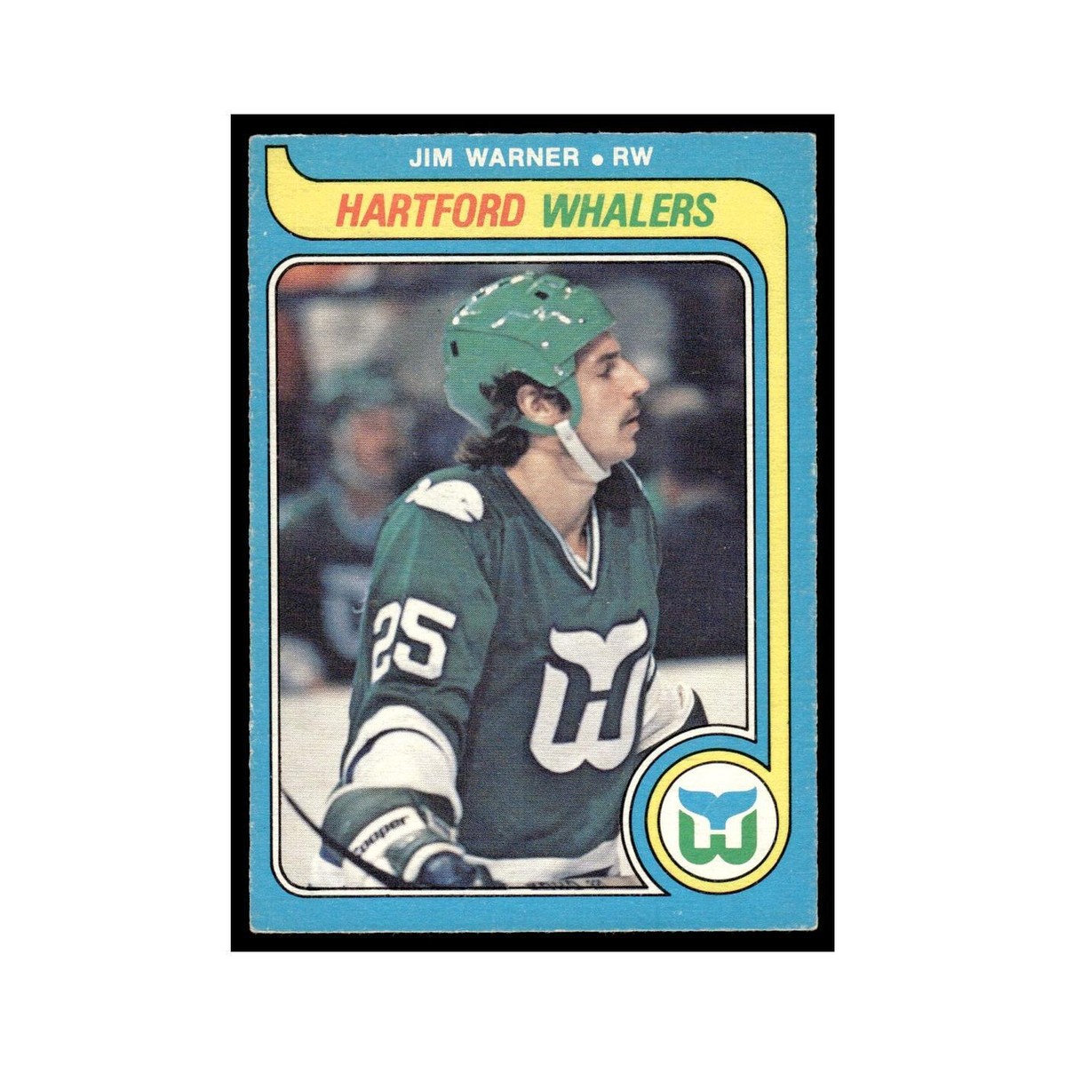 Jim Warner Rookie 1979 O-Pee-Chee #384 Hartford Whalers Hockey