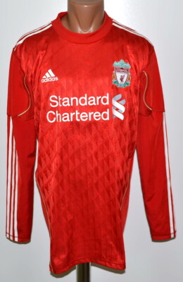 LIVERPOOL 2010/2011/2012 PLAYER ISSUE FOOTBALL SHIRT #14 TECHFIT