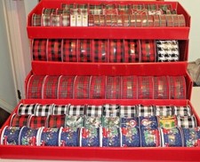 HOLIDAY CHRISTMAS CRAFT RIBBON WIRED Many Patterns and Sizes-YOUR CHOICE ALL NEW