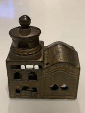 A.C. WILLIAMS Cast Iron Three Story Domed Mosque Bank ca. 1920's, Vintage USA