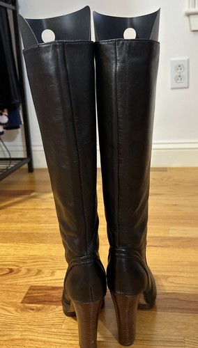 Michael Kors Mujer Botas Cuero Negro, Tacón Alto, Talla 6.5 M - Imagen 4 de 11