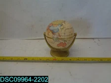 Annova Mini Antique Globe 4-inch / 10 cm Swivels in All Directions Educational