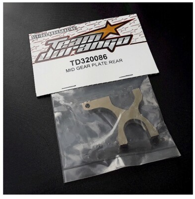 Vintage RC Team Durango TD320086 Mid Gear Plate Rear DEX408 Buggy Discontinued