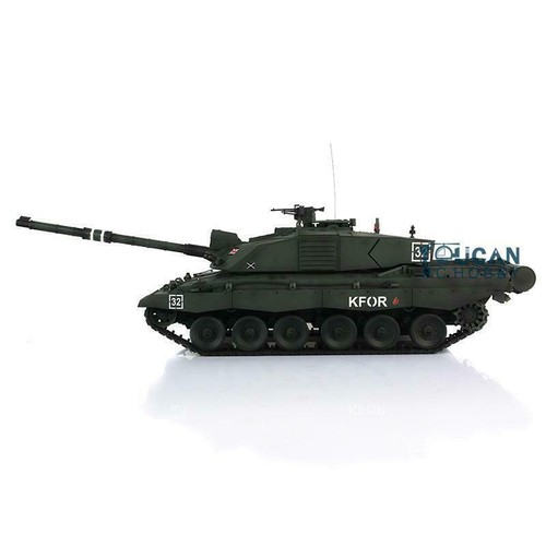 1/16 Henglong 7.0 Challenger II IR BB RTR RC Tank 3908 Metal Tracks Smoke Sound - Picture 7 of 9