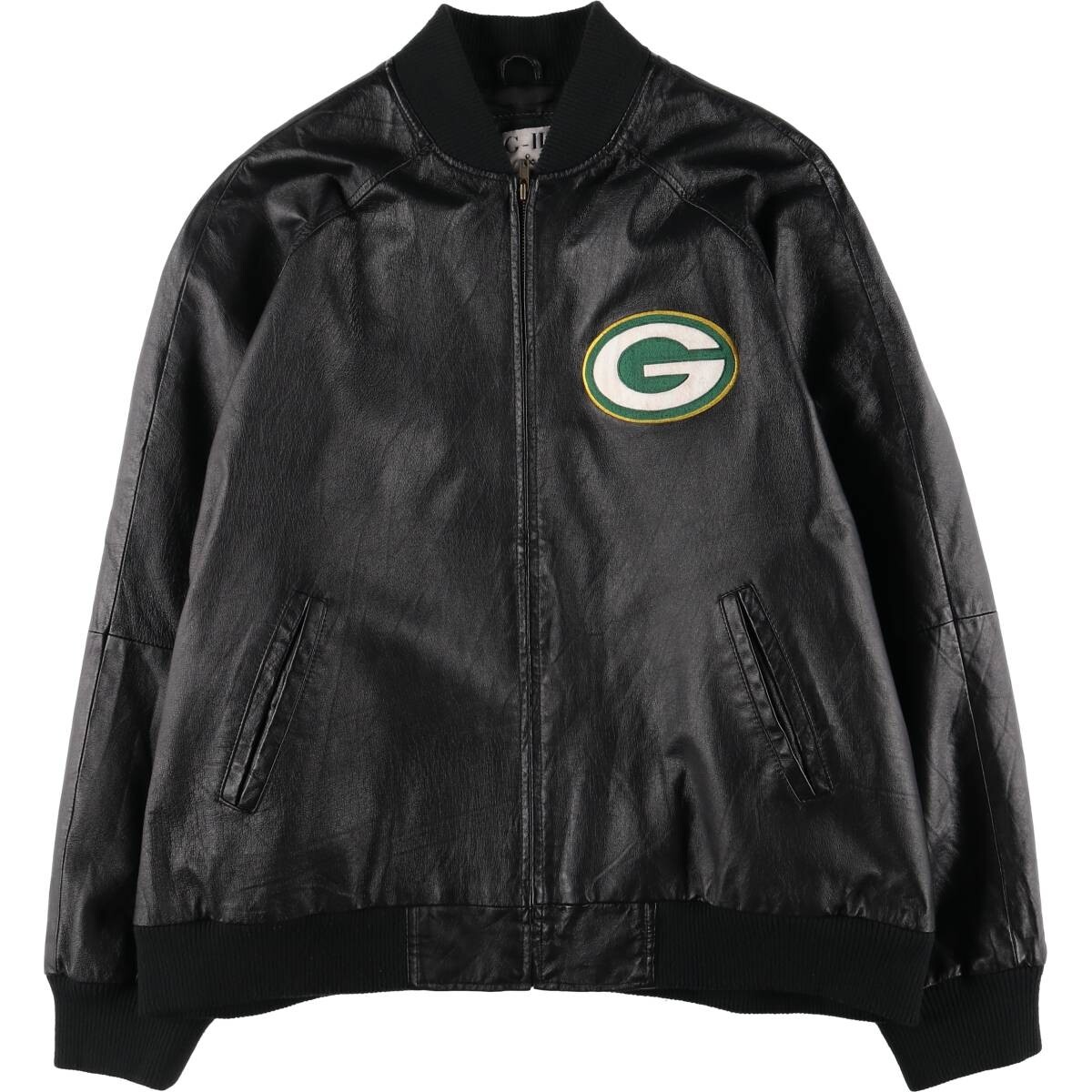 Carl Banks Green Bay Packers レザージャケット G-III SPORT G-III AND CARL BANKS NFL GREEN BAY PACKERS