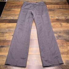 Vintage Pendleton Dress Pants Womens 6 Gray Herringbone USA
