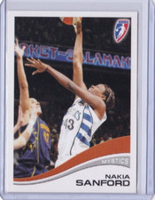 2007 Rittenhouse WNBA #47 NAKIA SANFORD WASHINGTON MYSTICS IDWN