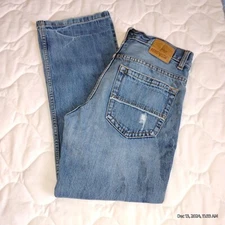 VTG Aeropostale Driggs Slim Bootcut 31 X 30" Distressed