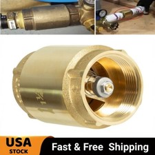 Check Valve Brass Pump Flow