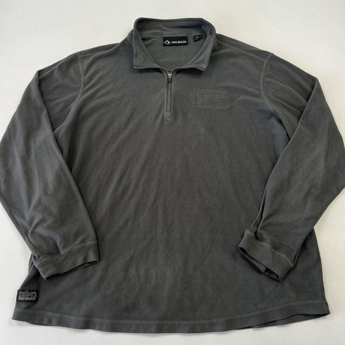 その他 o Dri-Duck Men's Fleece Shirt 1/4 Zip Long Sleeve Outdoor Polyester