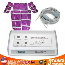 Air Pressure Pressotherapy Lymphatic Drainage Weight Loss Machine , Slimming Set