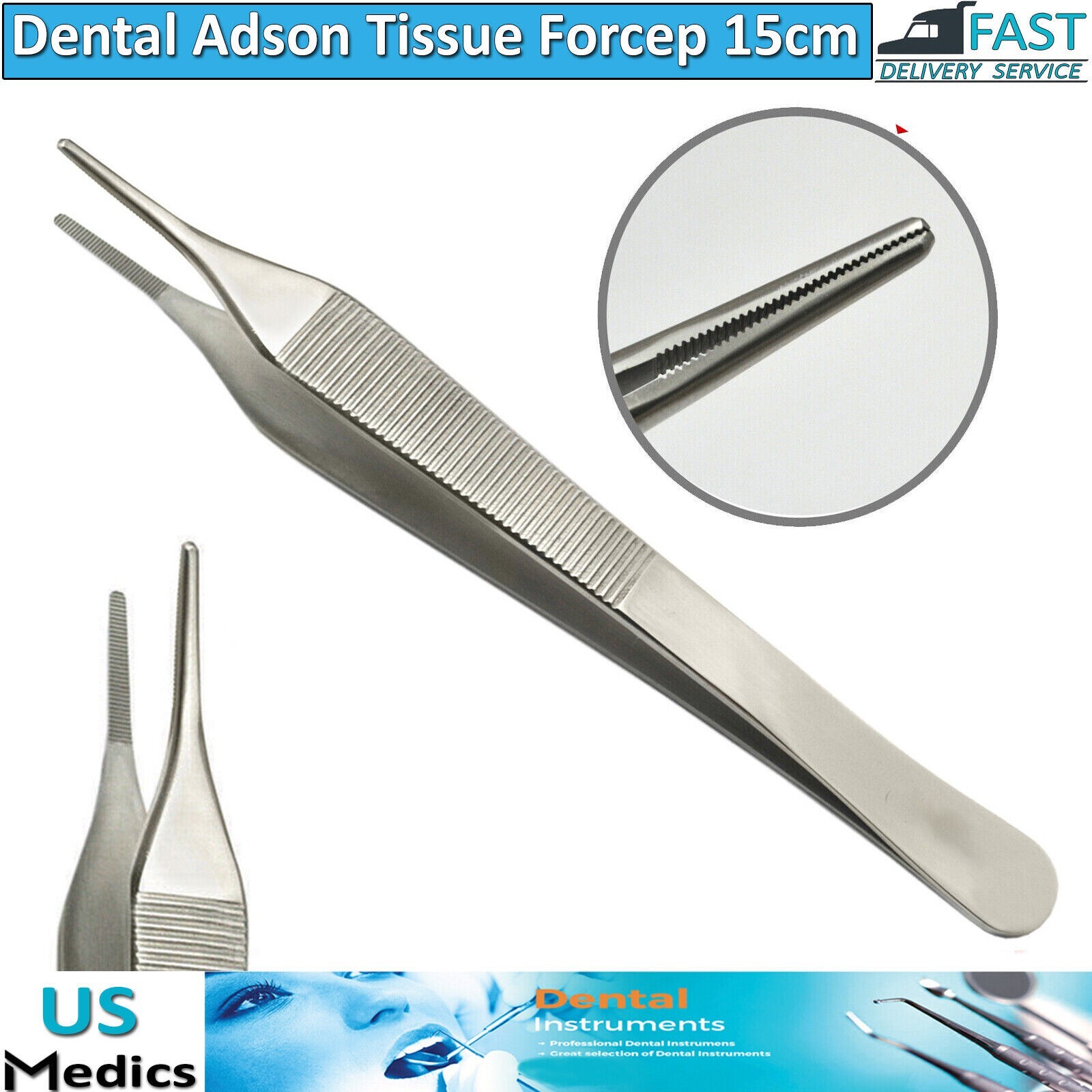 Hemostat Forceps Dental Cotton & Dressing Pliers - Stainless Steel Surgical Tweezers For Medical Use Dental Cotton Pliers - Foto 5