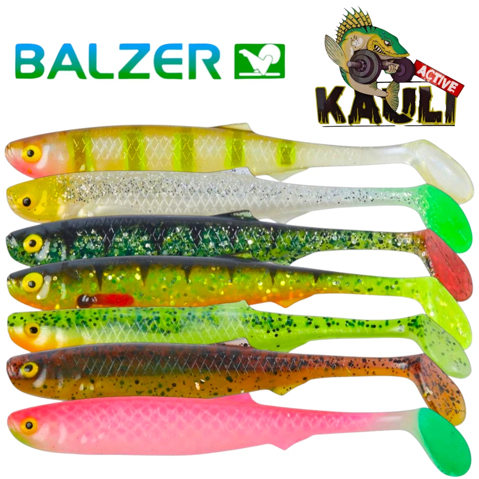 Balzer Shirasu Kauli Active Zander Gummifisch 11,5cm 8g – Flankende Aktion