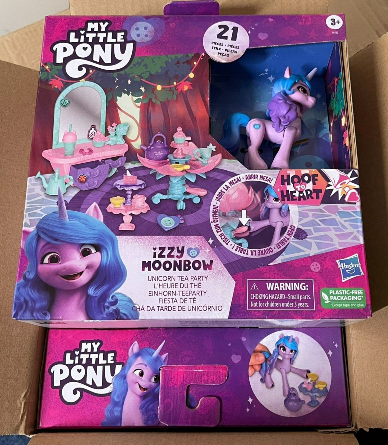 32 x Hasbro My Little Pony Unicorn Tea Party Izzy Moonbow Toy Wholesale Lot