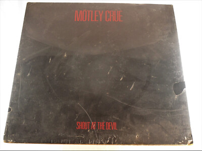 【レア】MOTLEY CRUE LP レコード Motley Crue - Too Fast for Love Limited Edition “black Ice