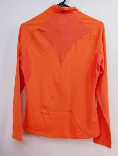 Top de golf LEVELWEAR simulado con cremallera, para mujer talla S, naranja mangas largas, NUEVO, VT3112 - Imagen 2 de 13