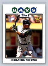 2008 Topps #175 Delmon Young Tampa Bay Rays C66