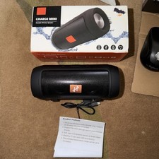 Charge Mini Portable Splash proof Bluetooth Speaker Wireless Black