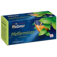 (33,39€/1Kg) MeßMer Tee Pfefferminze, 1 Packung 25 Teebeutel
