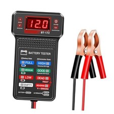 12V Car Battery Testers with LCD Display  LED Indicators - Battery Load Tester
