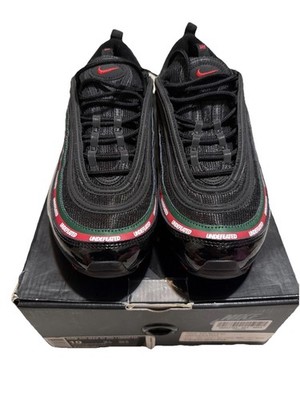 Men s Nike Air Max 97 OG Undefeated Black/Red/Green Size 10 With Box