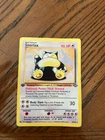 1st EDITION Snorlax #27/64 Pokémon Card RARE 1995