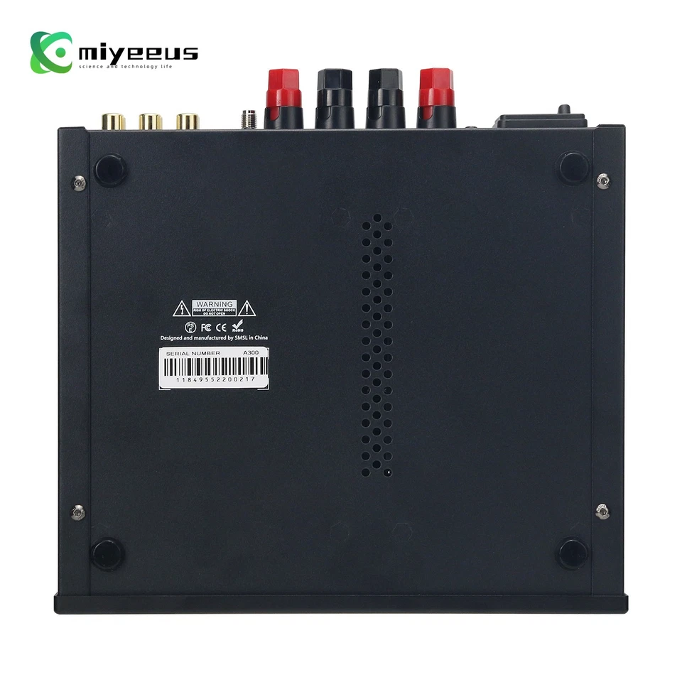 SMSL A300 Power Amplifier 165W*2 Bluetooth 5.0 Passive Speaker Power Amp my23 - Image 4 of 4