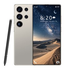 Unlocked Cell Phone 25 Ultra S Pen 256GB Dual SIM 5G Smartphone Android 15