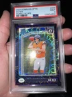 2024 Panini Donruss Optic - Rated Rookie Bo Nix #209 Purple Scope Prizm (RC)