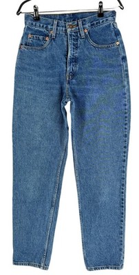 Vintage LEVIS STRAUS & CO Damen Orange Label Jeans Größe W26 L30