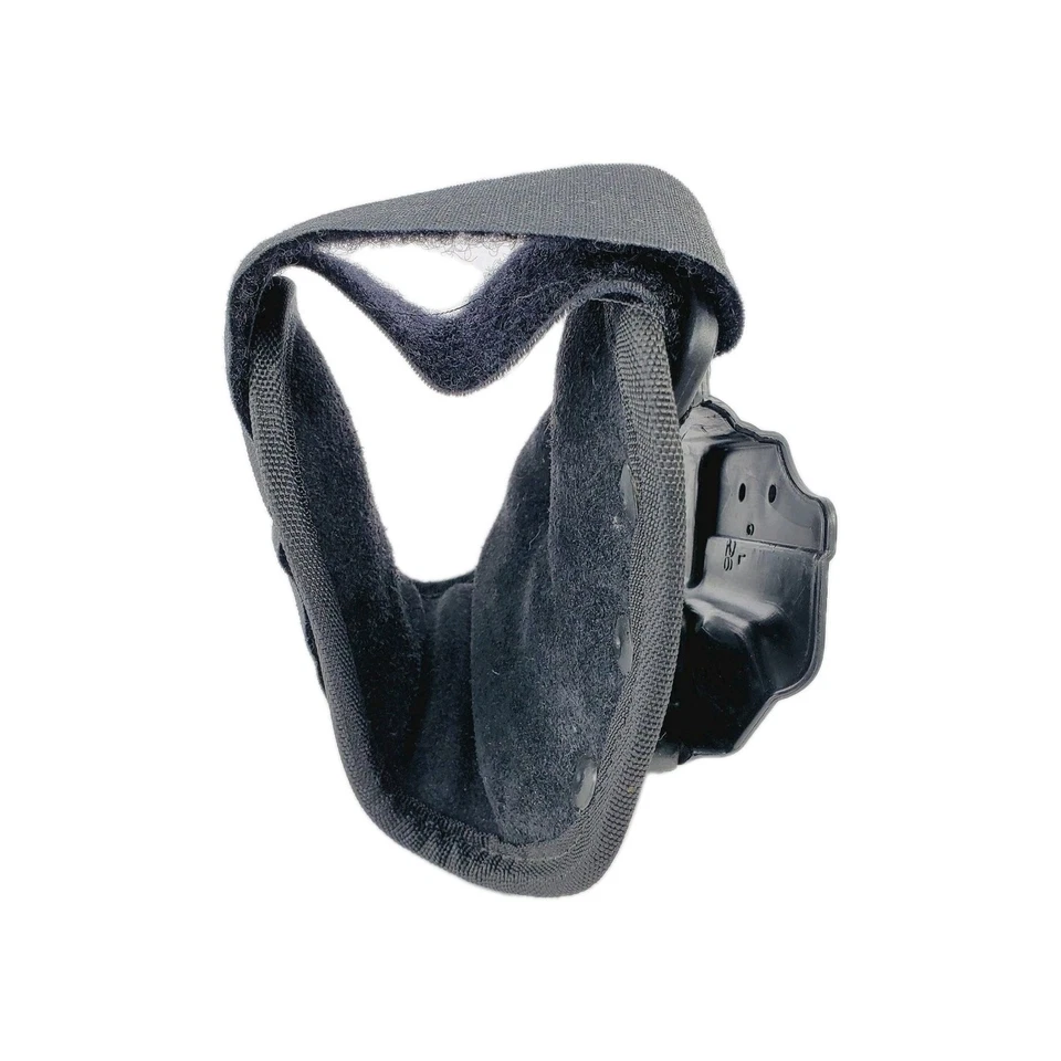 Кобура на лодыжку Fobus для Glock 26 27 33 поколения 3 4 полимерная черная для правой руки - GL26A - Изображение 3 из 4