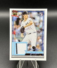 2026 Topps Series 1 Cam Schlittler RC Pinstripe Patch 1991 Topps Relic #91R-CSC