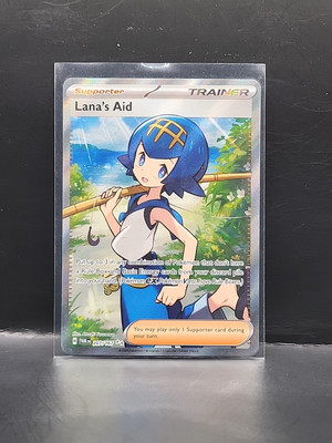 Pokemon TCG Lanas Aid 207/167 Ultra Rare Full Art Trainer Twilight
