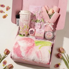 Gifts for Women, Birthday Gift Baskets for Women, Get Well Soon Care Tulip