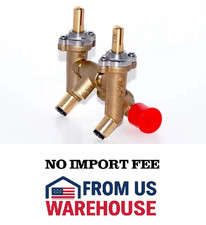 MHP Gas Grill LP Propane Dual Brass Gas Control Valve Assembly JNR HHVLV28 New