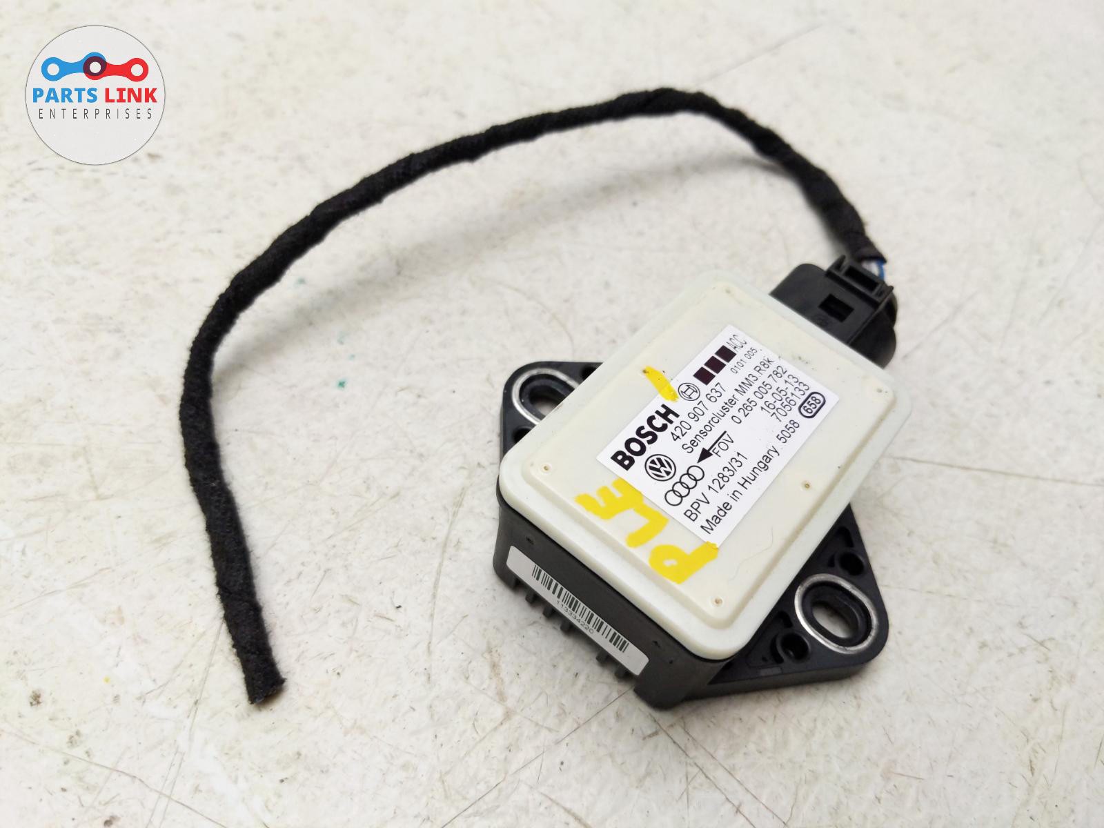 2010-14 LAMBORGHINI GALLARDO REAR LEFT MODULE YAW RATE TURN SENSOR HARNESS LP550