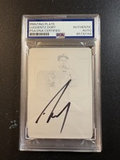 2020 Flawless Luguentz Dort Patches Printing Plate 1/1 AUTO PSA DNA 