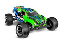 Traxxas Rc Rustler 1/10 Stadium Truck GrüN Rtr Inkl. Akku & Schnelllader