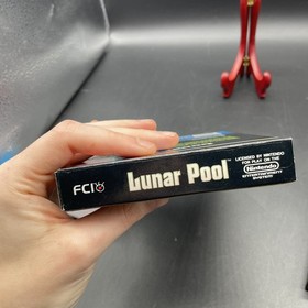 Lunar Pool (Nintendo Entertainment System NES, 1987) CIB Completo En Caja