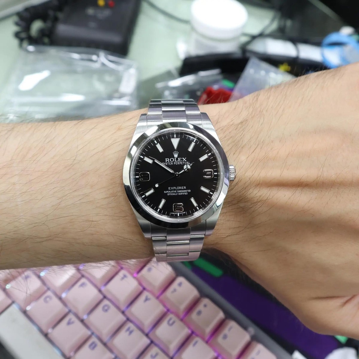 Watch 39mm Explorer 36 Mm Rolex 124270 UNWORN 2024 Explorer 36